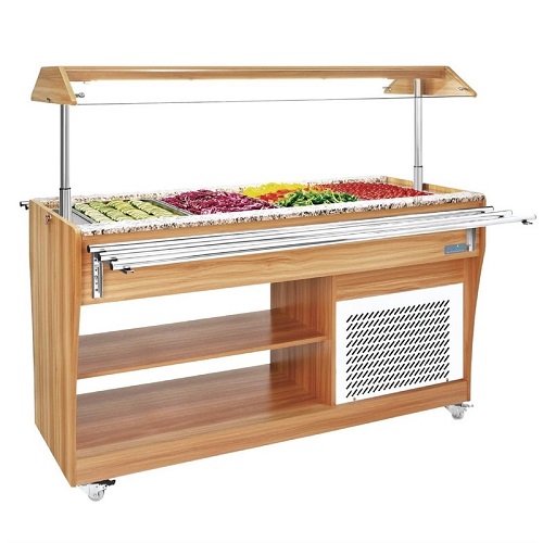 Polar gekoelde Buffet Bar 4x GN 1/1