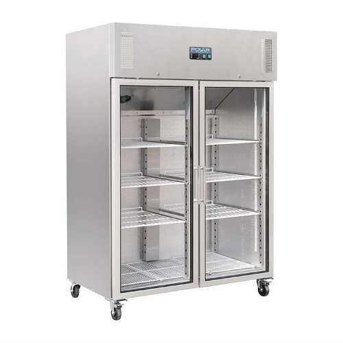 Polar Koeling 1200 liter glasdeur