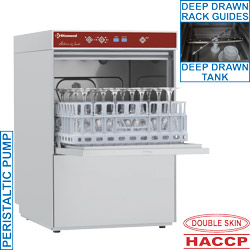 Diamond HACCP Glazenwasser mand 40 x 40 cm