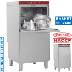 Diamond HACCP Pannenwasmachine dubbelwandig mand 50 x 60 cm met Break Tank