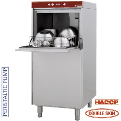 Diamond HACCP Pannenwasmachine dubbelwandig met peristaltische pomp mand 50 x 60 cm