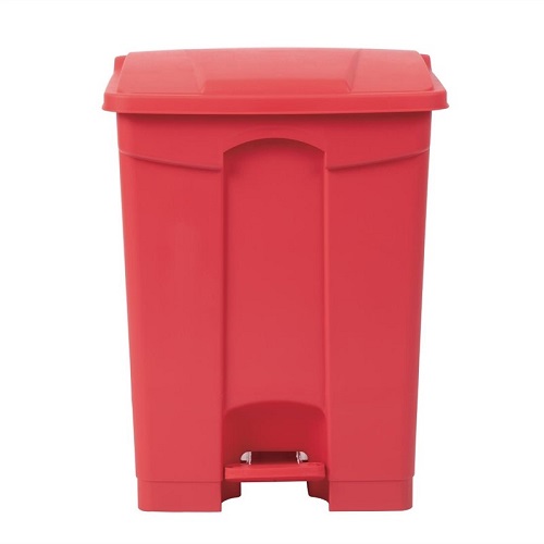 Jantex Pedaalemmer 65 liter rood