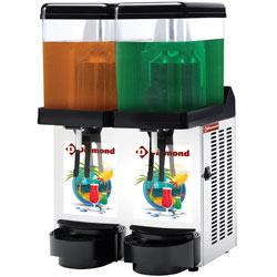 Diamond gekoelde Drank dispenser 2x 12 liter