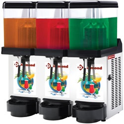 Diamond gekoelde Drank dispenser 3x 12 liter