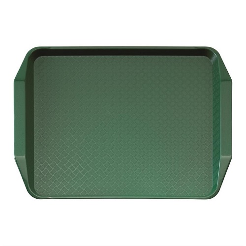 Cambro fastfood Dienblad 43 x 30 cm groen met handvatten