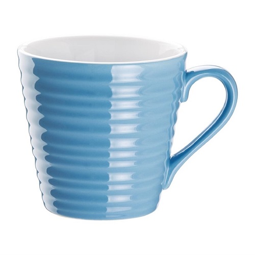 Olympia Cafe Mok 34 cl blauw 6 stuks