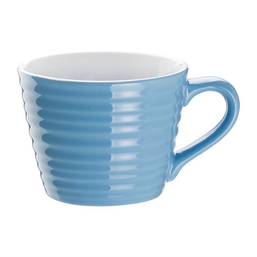 Olympia Cafe Mok 23 cl blauw 6 stuks