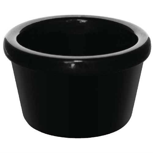 Kristallon Ramekin glad 4,3 cl zwart 12 stuks