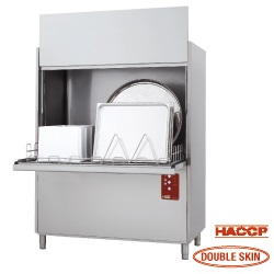 Diamond HACCP Pannenwasmachine dubbelwandig met peristaltische pomp mand 132 x 70 cm