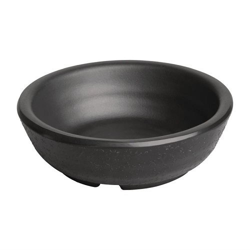 Kristallon Fusion Dipschaaltje zwart 3 cl Ø 6,8 cm 12 stuks