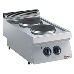 Diamond Elektrisch Kookfornuis met 2 ronde platen