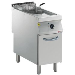 Diamond Elektrische Friteuse met 1 kuip "Y" op meubel 15 liter buitenkant branders - Maxima 2200