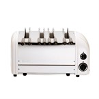 Dualit sandwich toaster - 4 sleuven - wit