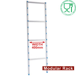 Diamond Staander 38,5 x 175 cm - Modular Rack