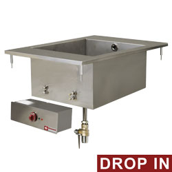 Diamond inbouw Elektrische Bain-Marie GN 1/1 - Show Cooking