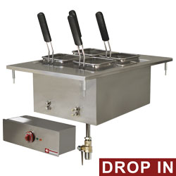 Diamond inbouw Elektrische Pastakoker 20 liter - Show Cooking