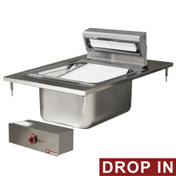 Diamond Elektrische Frietensilo GN 1/1 inbouw - Show Cooking