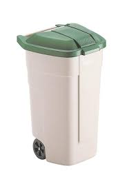 Rubbermaid Big Wheel Container 100 liter groen