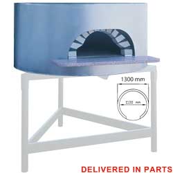 Diamond traditionele Pizza Oven op hout Ø 110 cm - Napoli Line