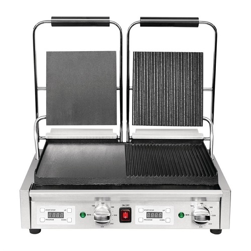 Buffalo digitale Contact grill links glad/rechts geribd