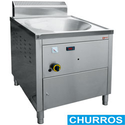 Diamond Friteuse op gas voor churros 22 liter "turbo"