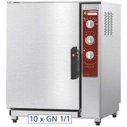 Diamond Elektrische Oven 10x GN 1/1 inclusief bevochtiger voor opwarmen en behouden van temperatuur - Combi Line Regeneration