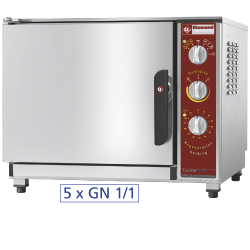 Diamond Elektrische Oven 5x GN 1/1 inclusief bevochtiger voor opwarmen en behouden van temperatuur - Combi Line Regeneration