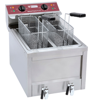 Diamond Elektrische Friteuse 2x 8 liter - Top Speed Fryers Line