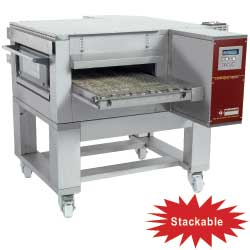 Diamond Elektrische Pizza Oven met geventileerde warmte overdracht - Conveyors Line