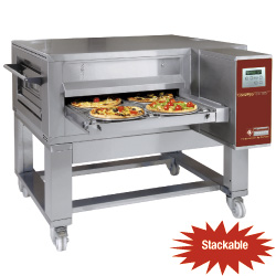 Diamond Elektrische Pizza Oven met geventileerde warmte overdracht - Conveyors Line