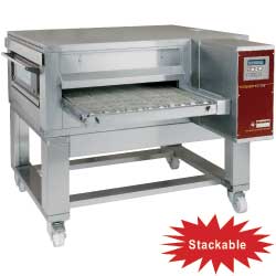 Diamond Elektrische Pizza Oven met geventileerde warmte overdracht - Conveyors Line