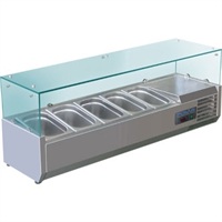 Polar Opzet Koelvitrine 5x GN 1/4