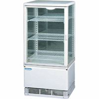 Polar Vitrine 68 liter wit