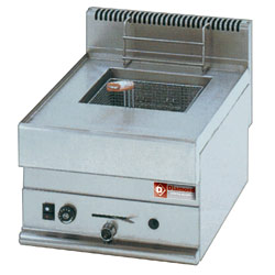 Diamond Friteuse op gas met 1 kuip 8 liter