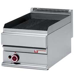 Diamond Stoom-Grill op gas met gietijzeren braadrooster - Top Alpha 650