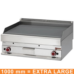 Diamond Bakplaat op gas vlak Extra Breed