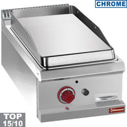 Diamond vlakke Bakplaat op gas hard verchroomd module 1/2