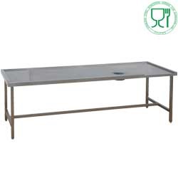 Diamond Sorteertafel links met afvalopening 160 (b) cm