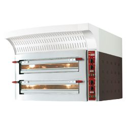Diamond Elektrische Pizza Oven met 2 kamers voor 2x 6 pizza's van Ø 35 cm - Genius Line