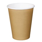 Hot Cups 34 cl lichtbruin 1000 stuks