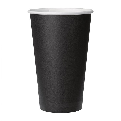 Hot Cups 45 cl zwart 1000 stuks