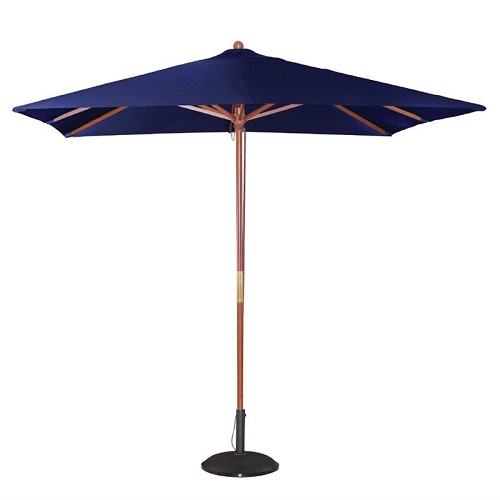 Bolero vierkante Parasol donkerblauw