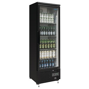 Polar Bardisplay Koeling 307 liter zwart