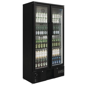 Polar Bardisplay Koeling 490 liter met dubbele klapdeuren