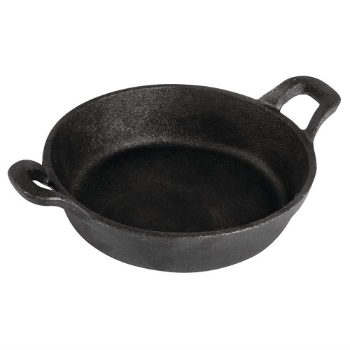 Olympia mini gietijzeren ronde Pan 76 cl Ø 18 cm met oren