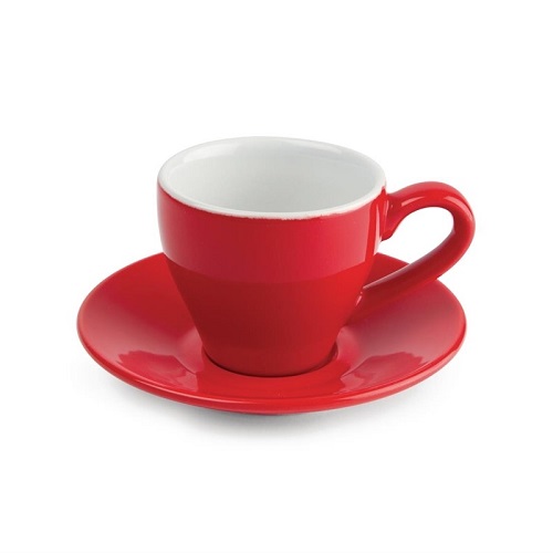 Olympia Cafe Espressokop 11,5 cl rood 12 stuks