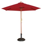 Bolero ronde Parasol Ø 2,5 meter rood