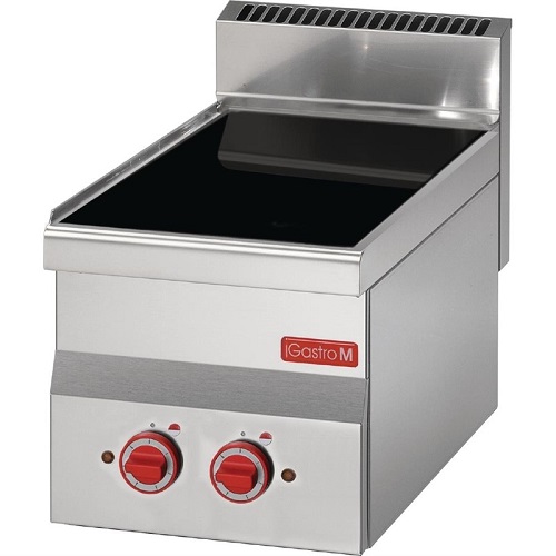 Gastro M 600 Elektrisch keramische Kookplaat met 2 kookzones
