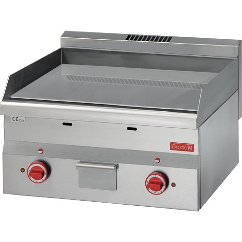 Gastro M 600 Elektrische Bakplaat verchroomd glad