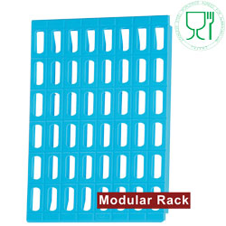 Diamond polypropyleen Rooster voor TC planken 32,5 (l) cm - Modular Rack
